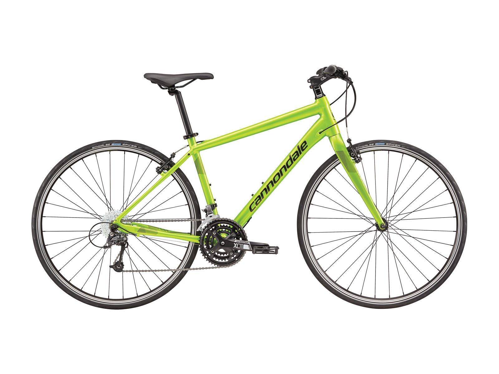 Cannondale Quick 4, acid green w/ jet black and anthracite