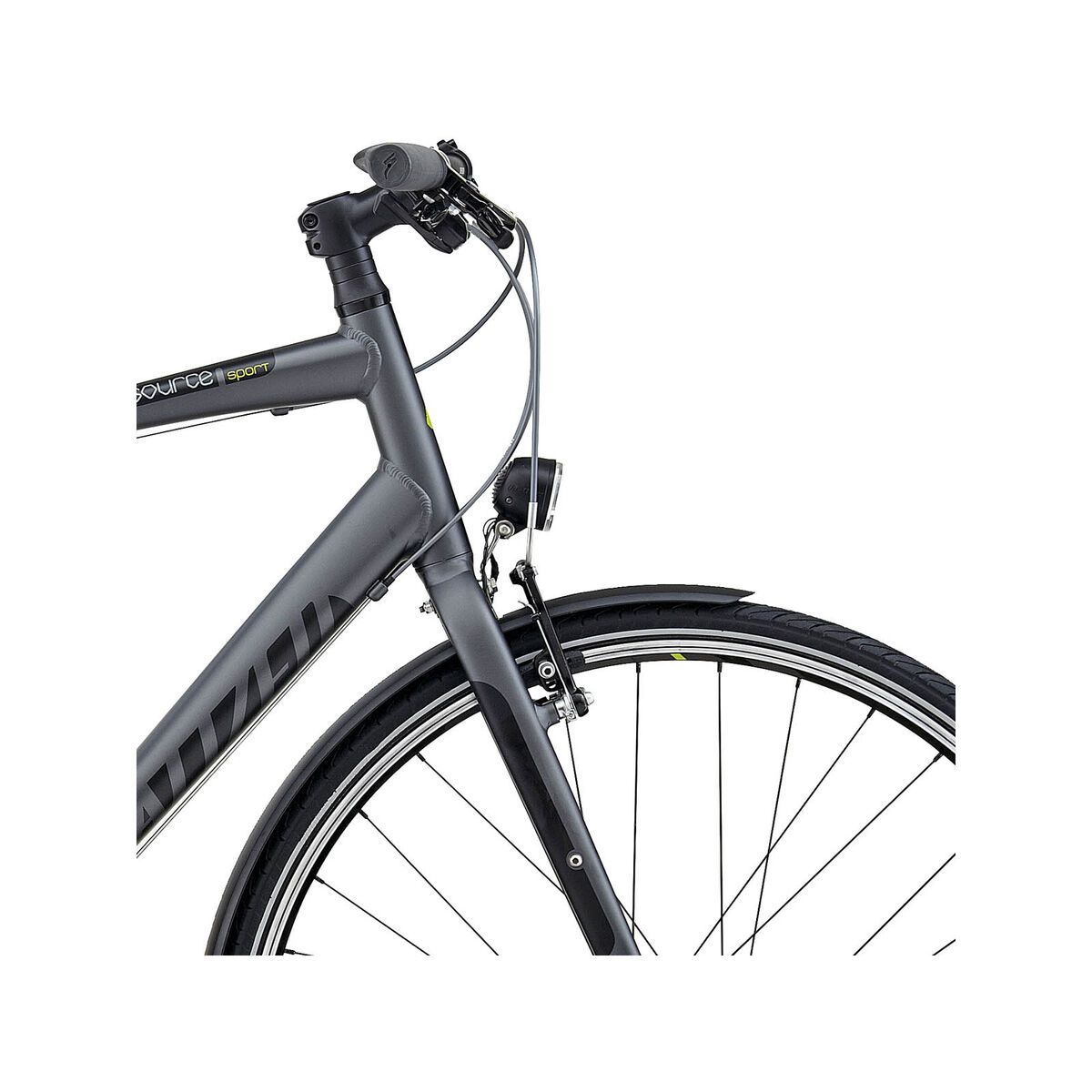 Specialized Source Sport, Graphite/Black/Hyper Green - Bild 5