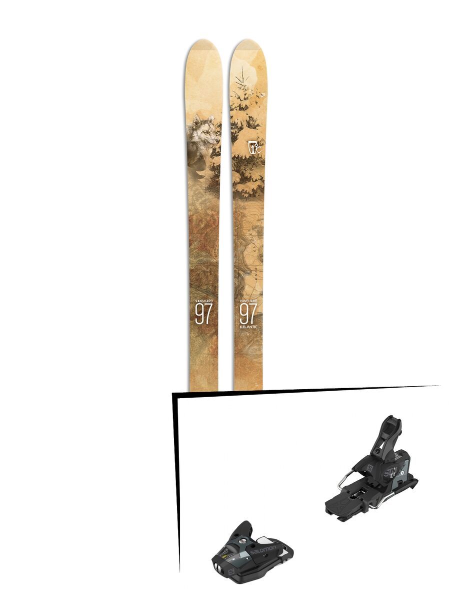 Set: Icelantic Vanguard 97 2017 + Salomon STH2 WTR 13 (2212352) - Bild 1