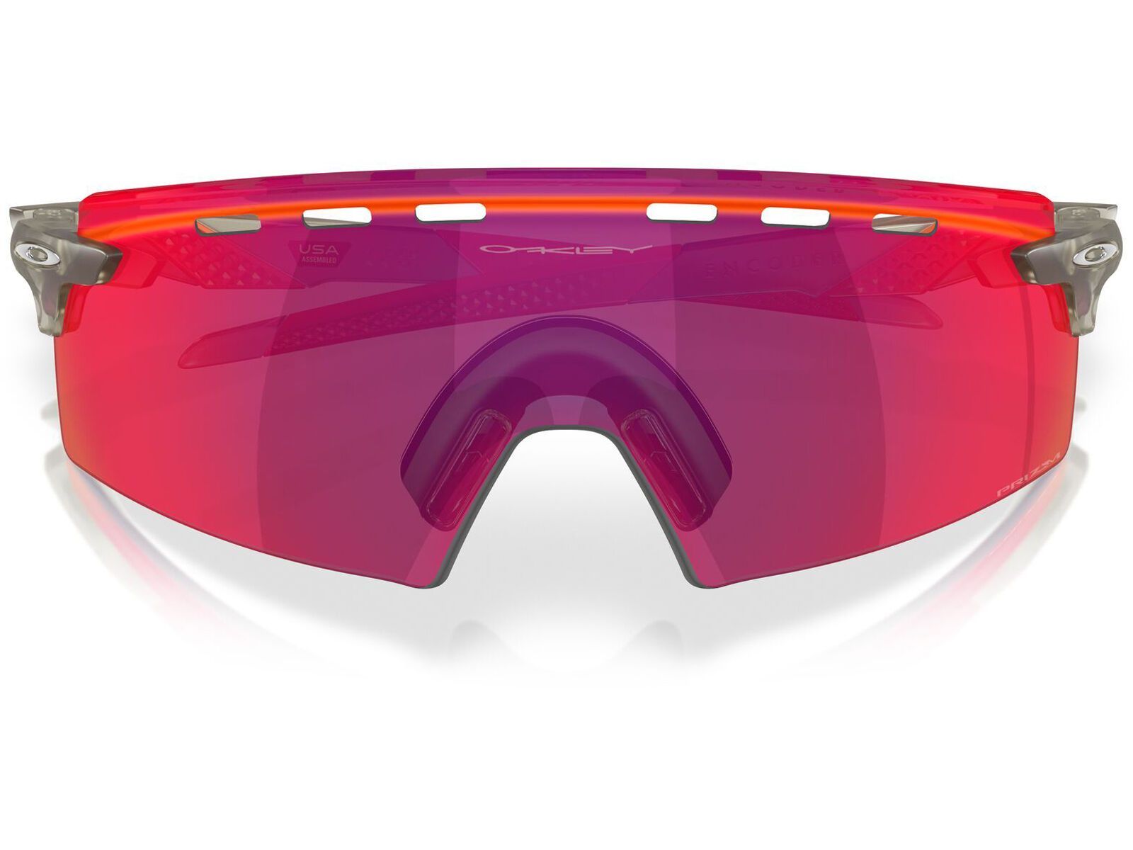 Oakley Encoder Strike Vented, Prizm Road / matte grey ink - Bild 7