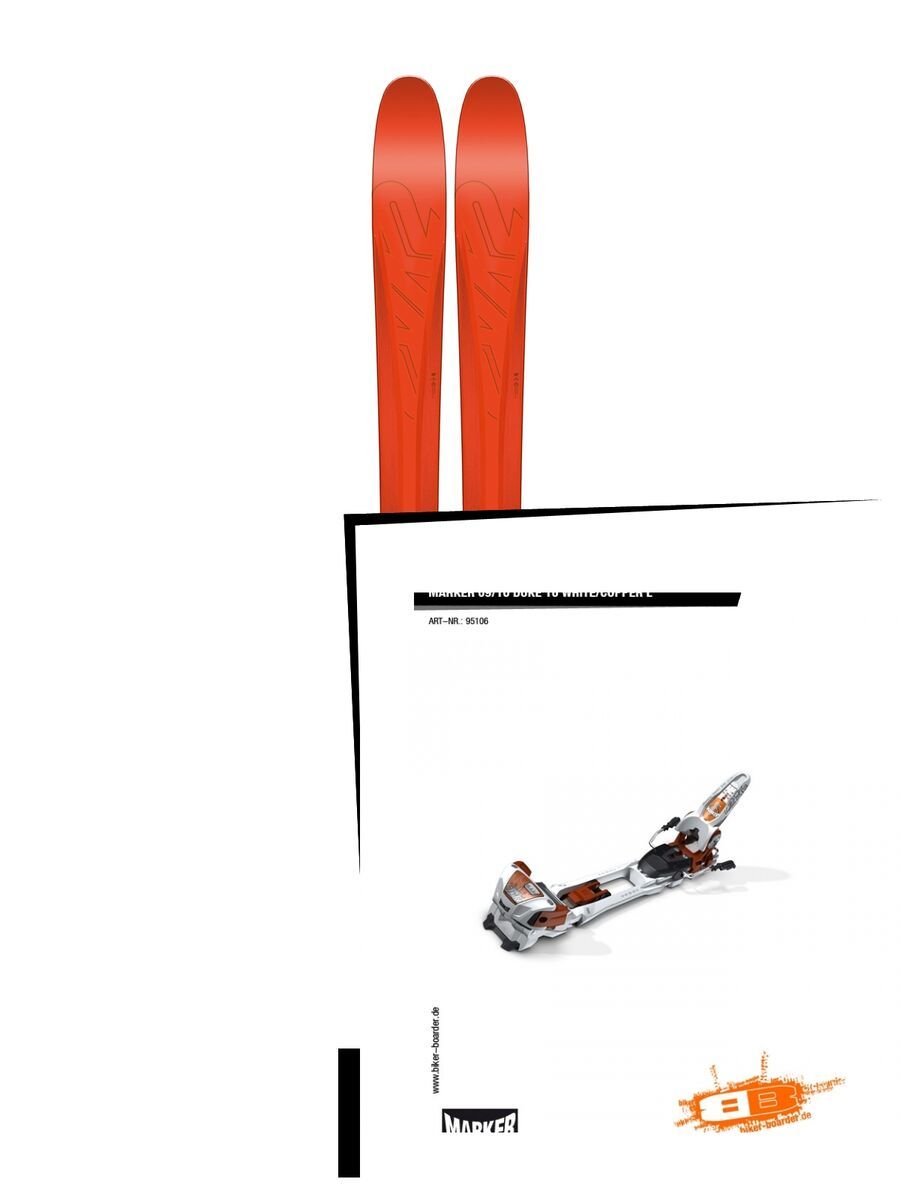 Set: K2 SKI Pinnacle 105 2017 + Marker Duke 16 (95106S) - Bild 1