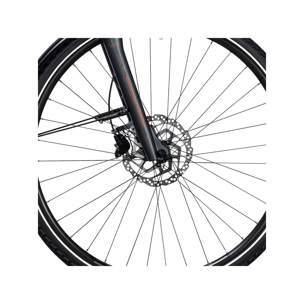 Cube Touring Hybrid EXC 500, grey´n´copper - Bild 2