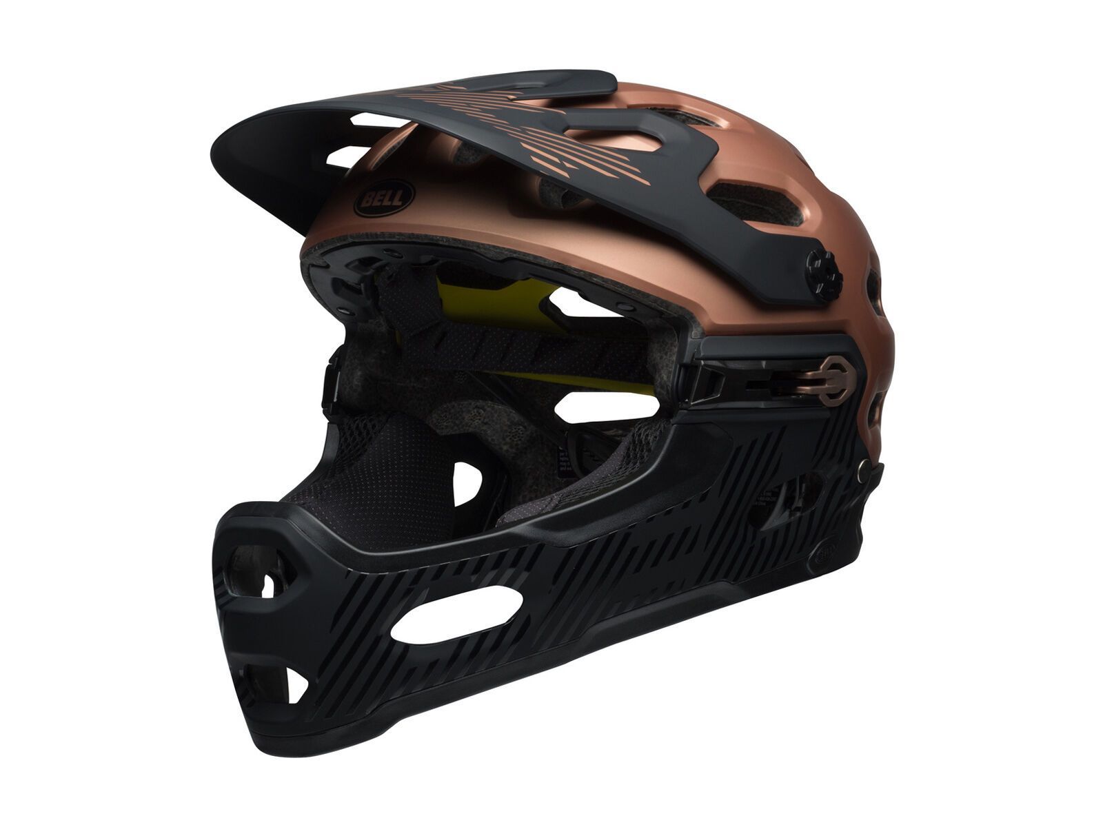 Bell Super 3R MIPS, matte/gloss copper/black - Bild 1