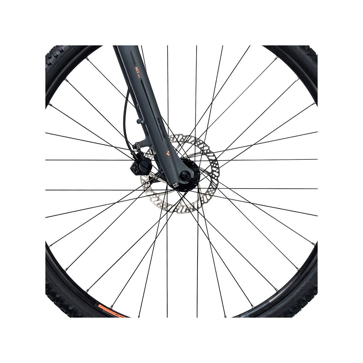 Cube Curve Pro Trapeze, grey´n´flashorange - Bild 2