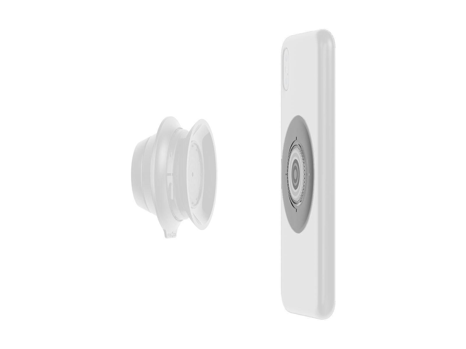 Fidlock Vacuum Uni Phone Patch, transparent - Bild 4