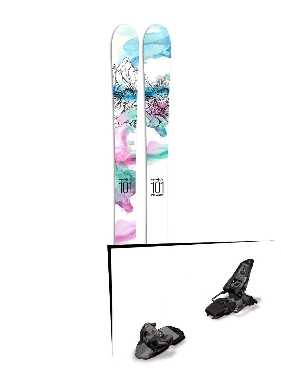 Set: Icelantic Maiden 101 2017 + Marker Squire 11 (1685469) - Bild 1