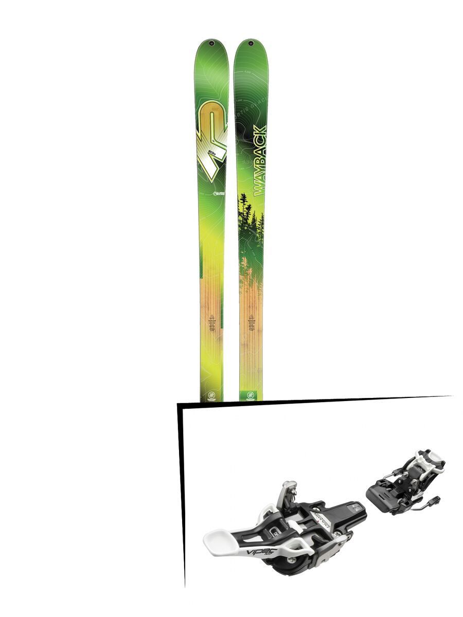 Set: K2 SKI Wayback 88 ECOre 2017 + Fritschi Diamir Vipec 12 (1861910) - Bild 1