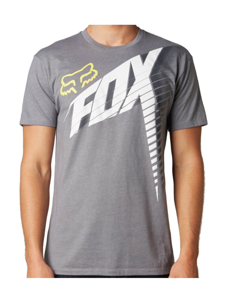 Fox Horizon SS Tee, heather graphite - Bild 1