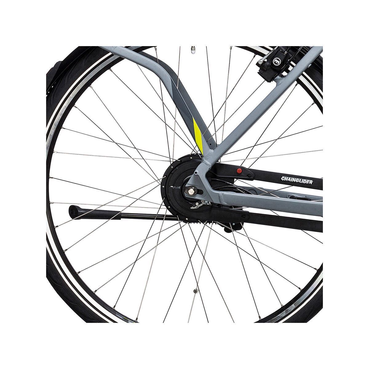 Cube Delhi Hybrid 400, grey´n´lime - Bild 4