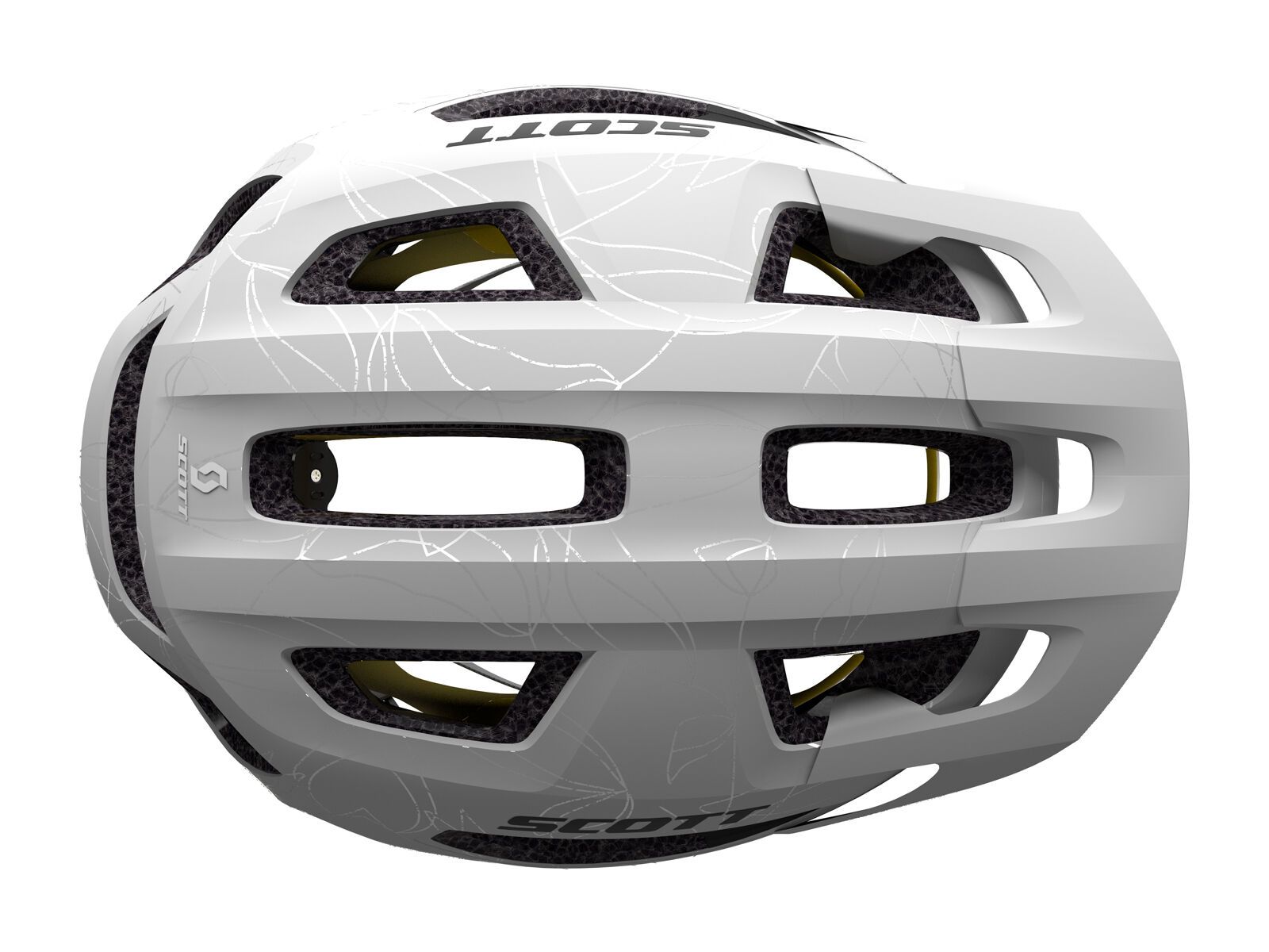 Scott Supra Plus Helmet, white matt - Bild 4