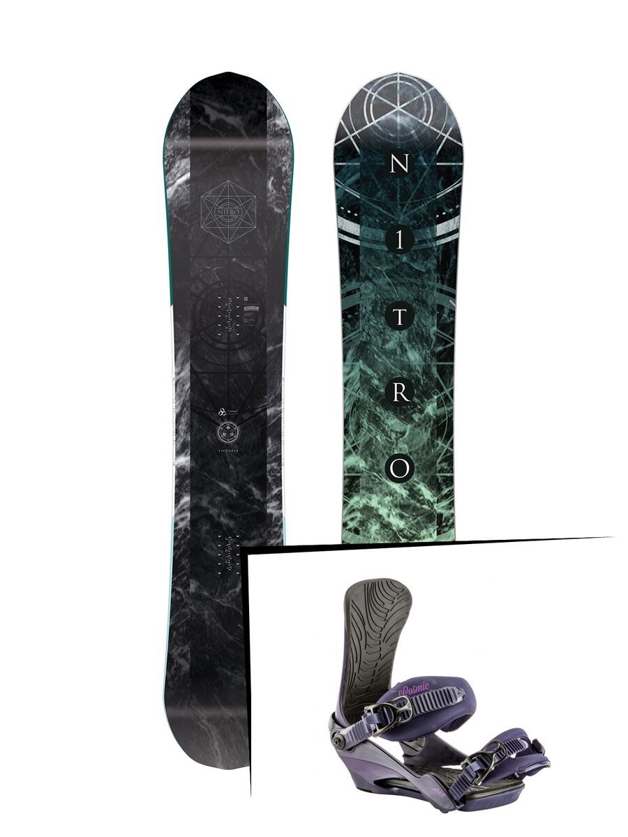 Set: Nitro Victoria 2019 + Nitro Cosmic deep purple - Bild 1