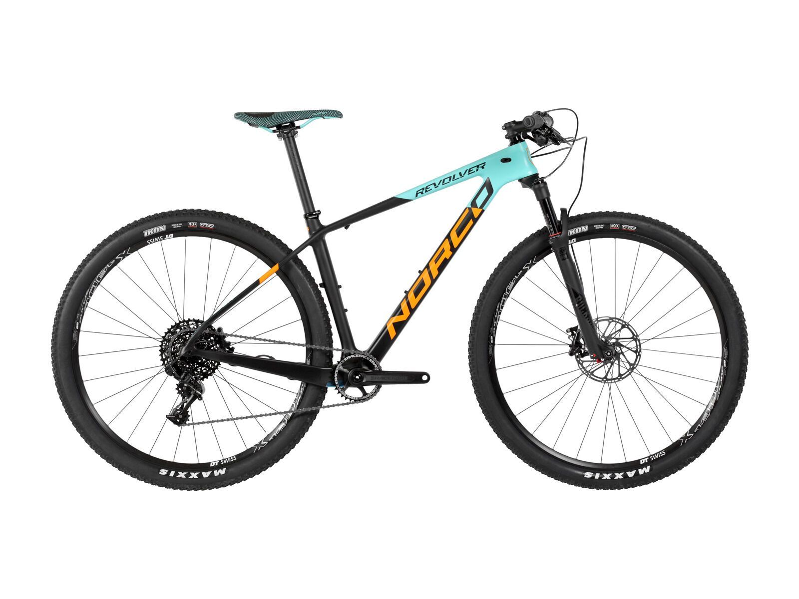 Norco Revolver HT 9.2, black/turqoise/orange - Bild 1