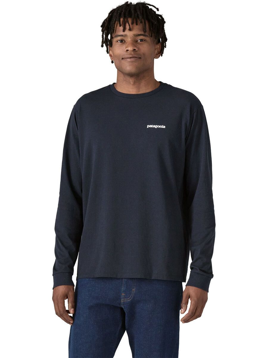 Patagonia Men's Long-Sleeved P-6 Logo Responsibili-Tee, new navy - Bild 4