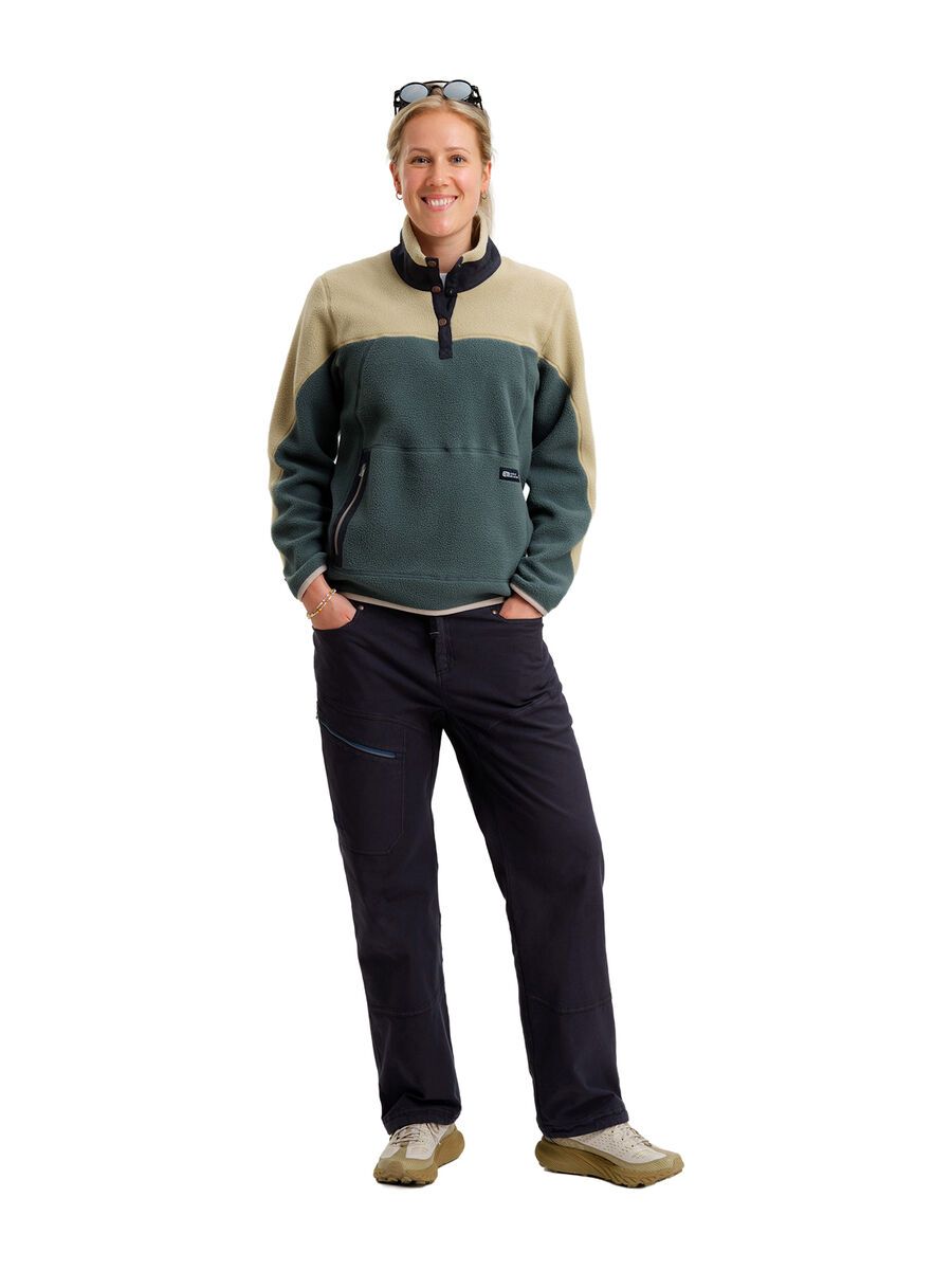 Elevenate Women's Canyon Pile Fleece, balsam green - Bild 2