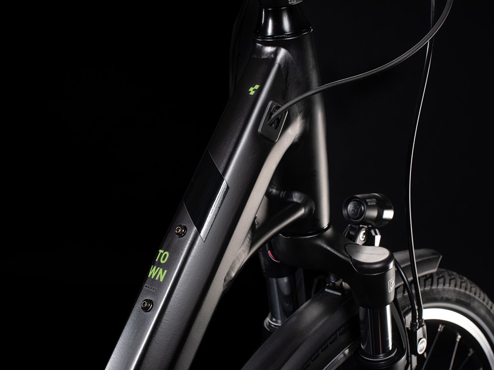 Cube Town Hybrid Pro RT 400, black´n´green - Bild 4