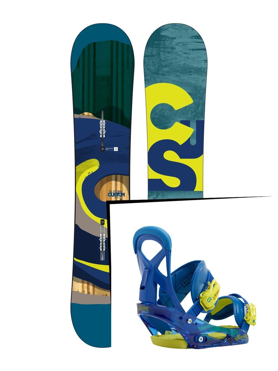 Burton Set: Custom Smalls Wide 2016 + Burton Mission Smalls - Bild 1