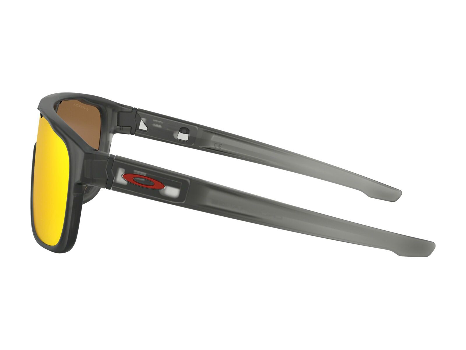 Oakley Crossrange Shield Prizm, matte grey smoke/Lens: prizm ruby - Bild 4