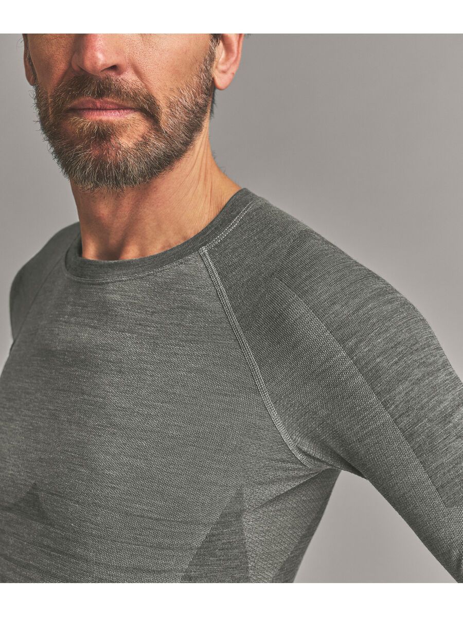 Ortovox 230 Merino Competition Long Sleeve M, dark sage - Bild 6