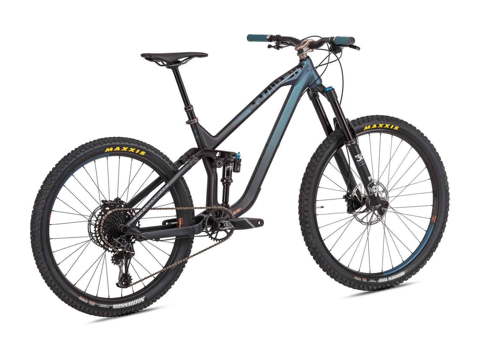 NS Bikes Define AL 160, black/teal - Bild 3
