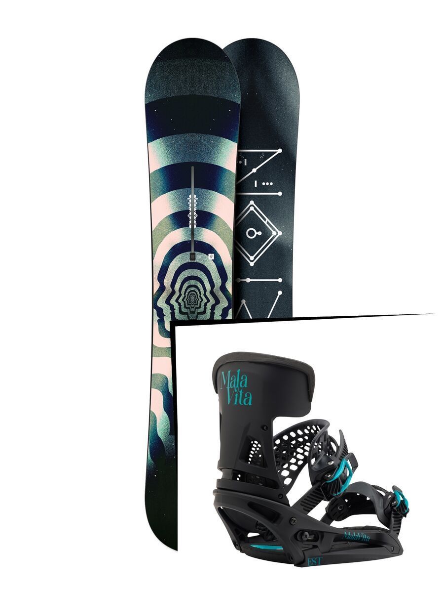 Set: Burton TWC Pro 2017 +  Malavita EST (1712861S) - Bild 1