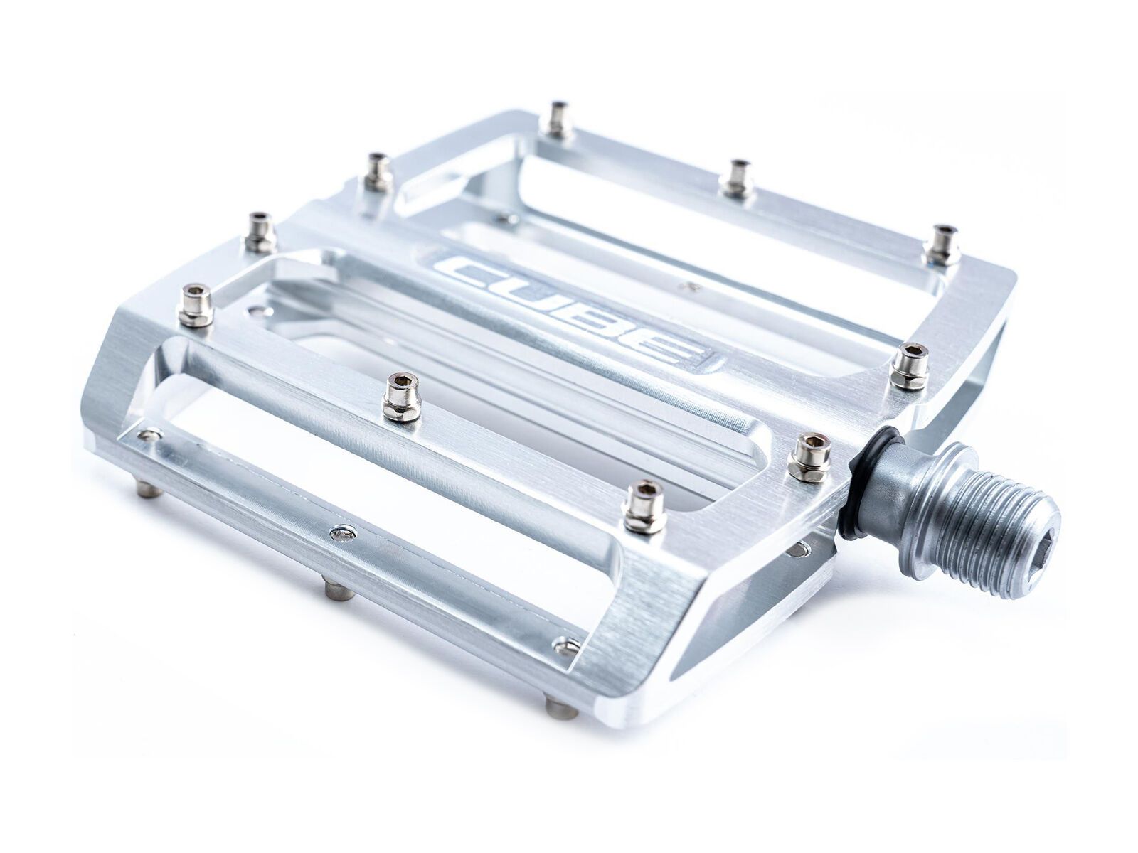 Cube Pedale All Mountain, silver brushed - Bild 3