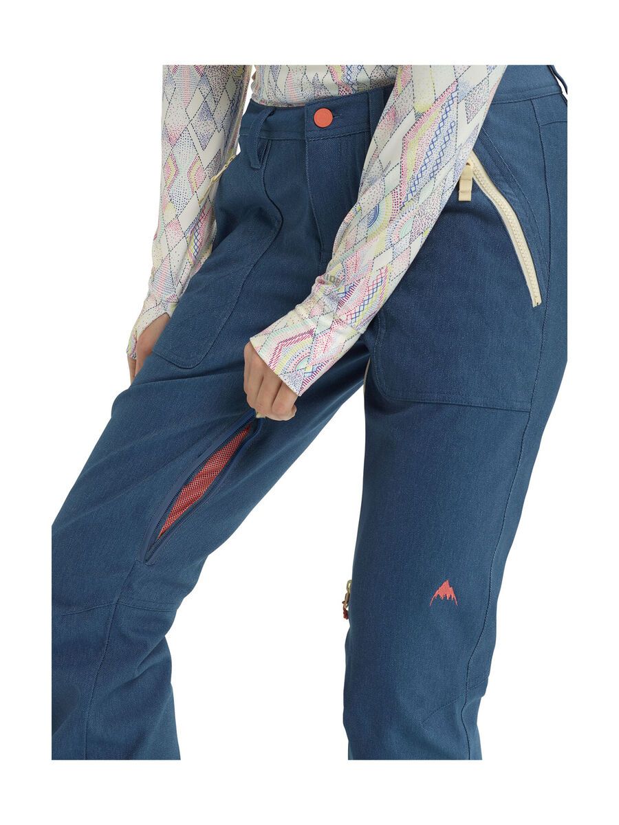 Burton Women's Vida Pant Stretch Denim, light denim - Bild 6