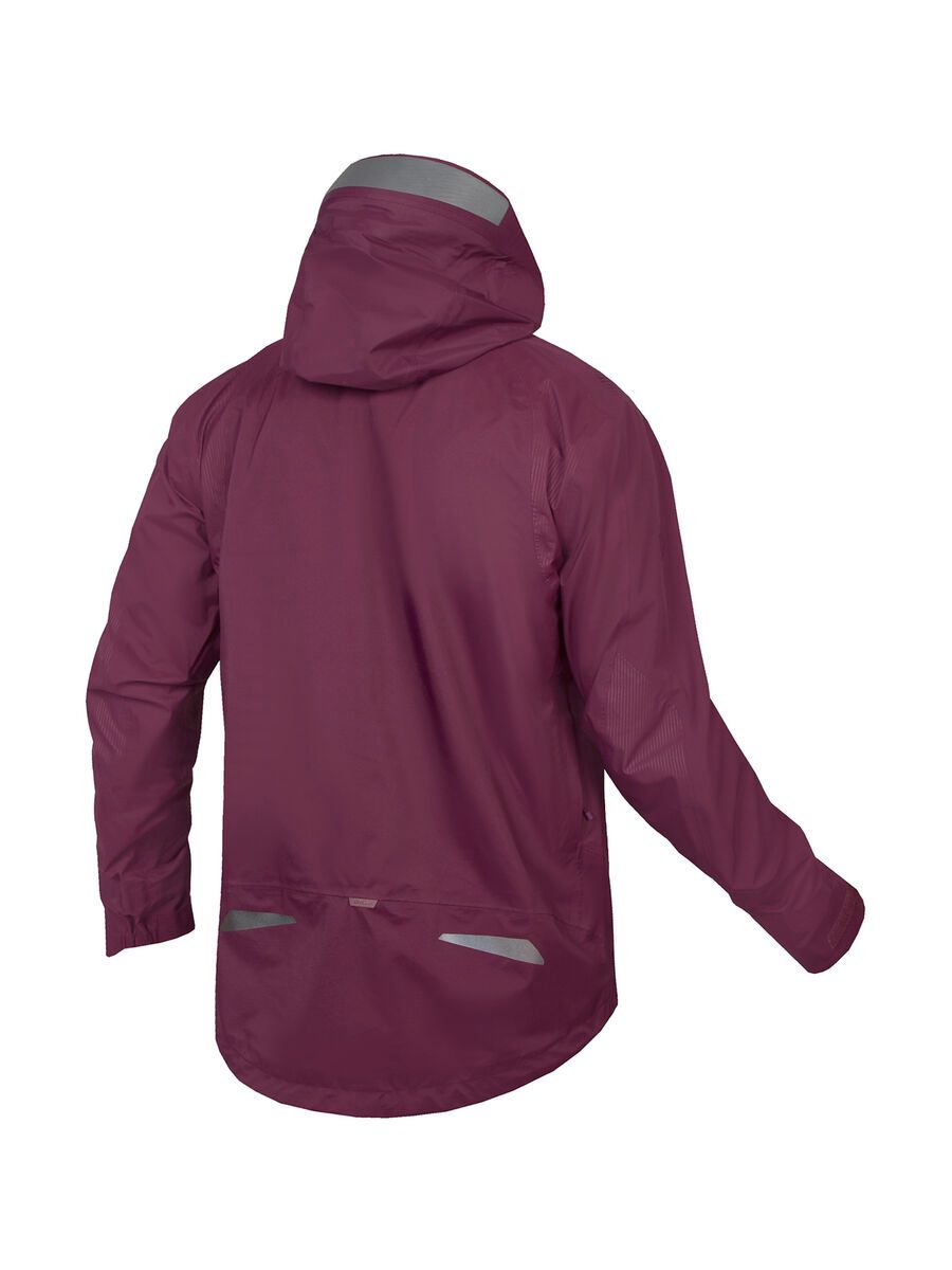 Endura MT500 Wasserdichte Jacke II, aubergine - Bild 2