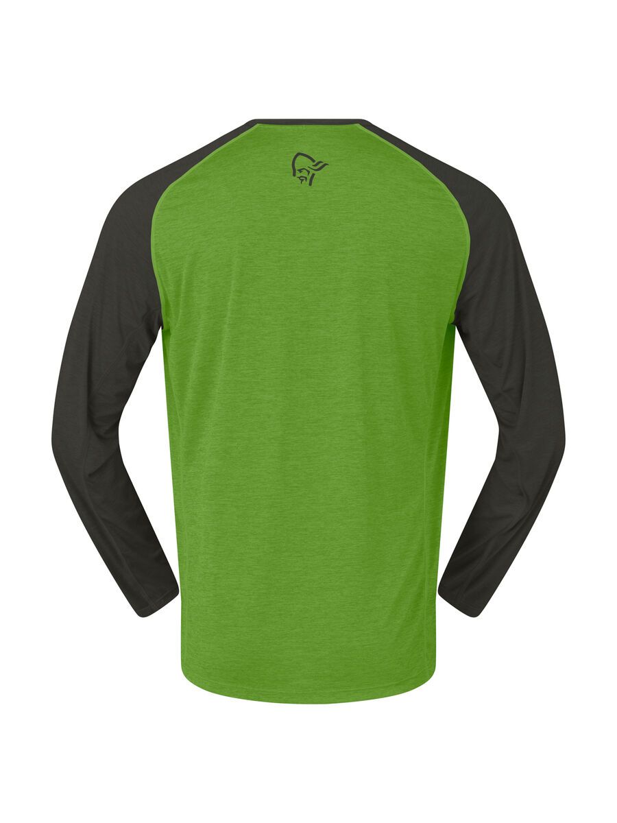 Norrona fjørå equaliser lightweight Long Sleeve M's, norrona green - Bild 2