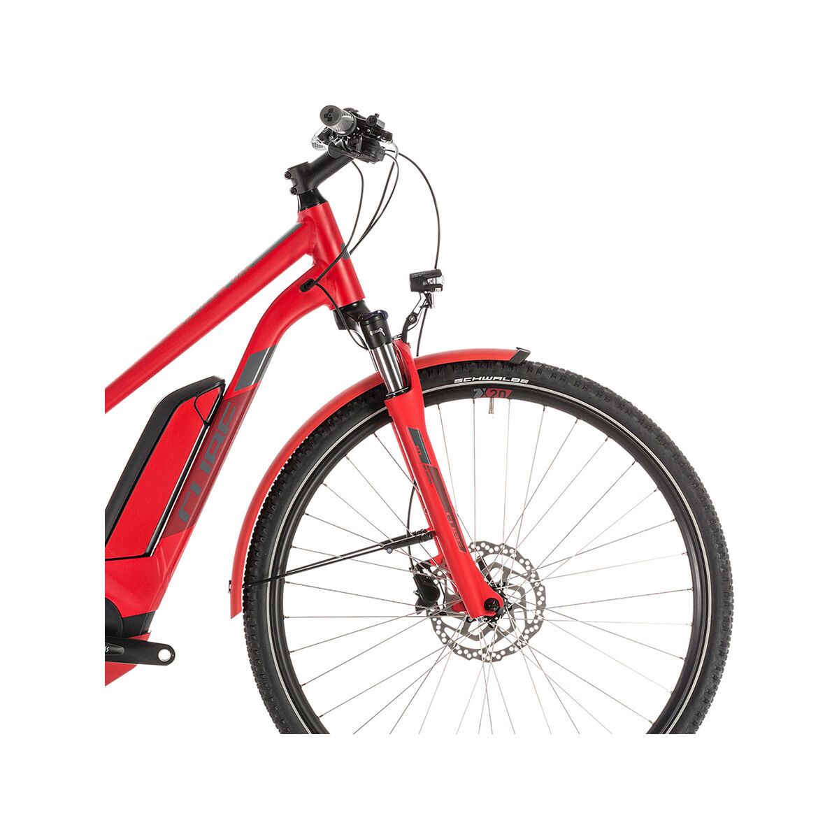 Cube Cross Hybrid Pro Allroad 400 Trapeze, red´n´grey - Bild 6