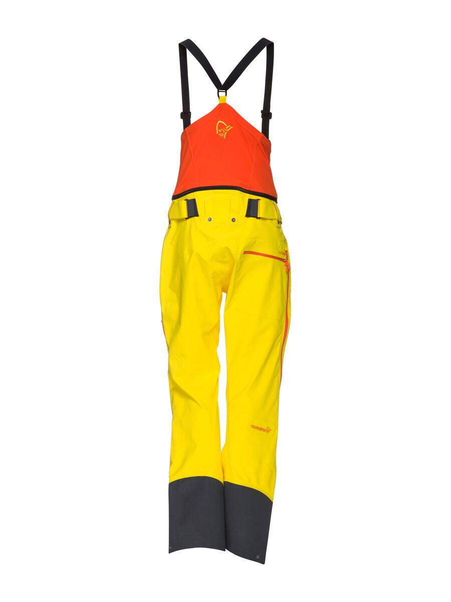 Norrona Womens Lofoten Gore-Tex Pro Pants, Mellow Yellow - Bild 3
