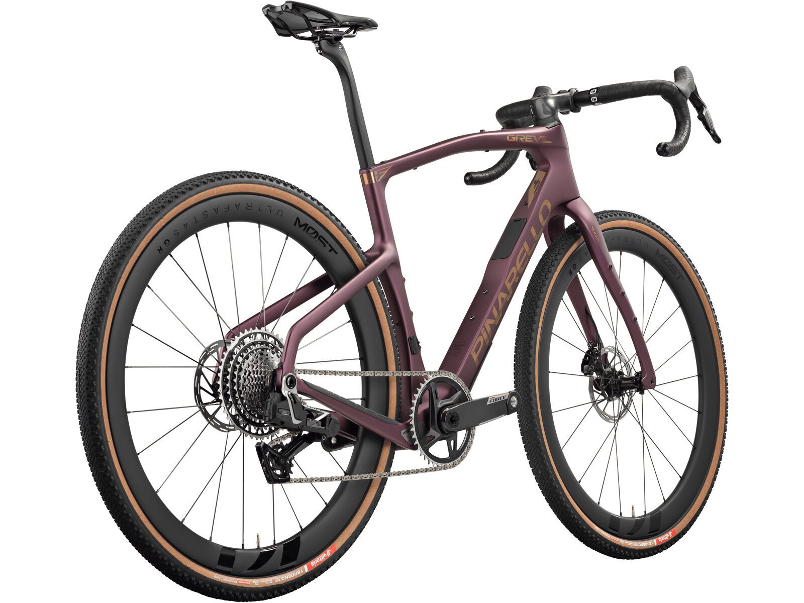 Pinarello Grevil F7 Force AXS 1x13 XPLR / MOST Gravel Carbon 45, polaris purple matt - Bild 3