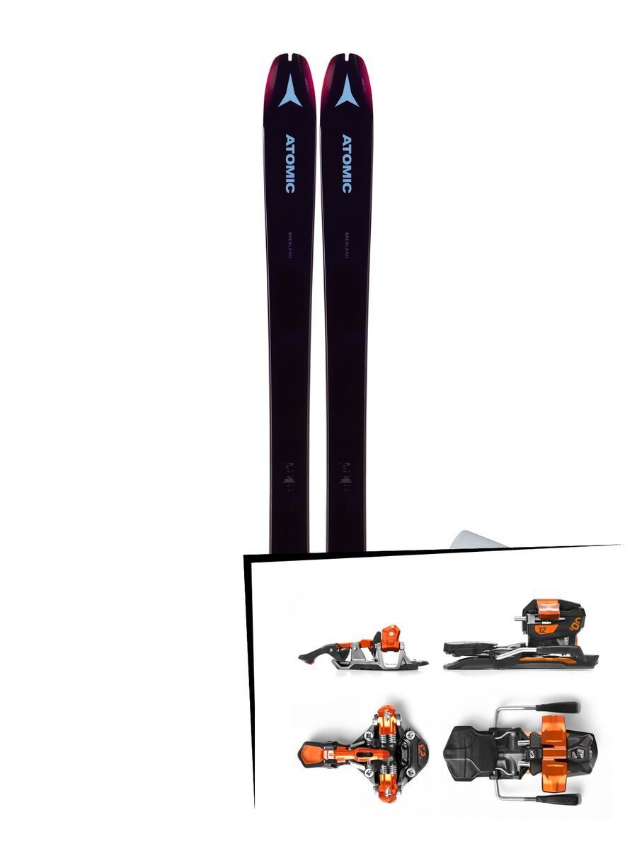 Set: Atomic Backland 85 W + Hybrid Skin 85 2019 + G3 Ion 12 - Bild 1