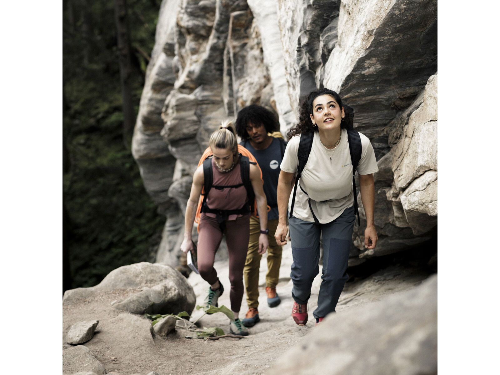 Ortovox 150 Merino Cool Climbing Vibes TS W, white tea - Bild 6