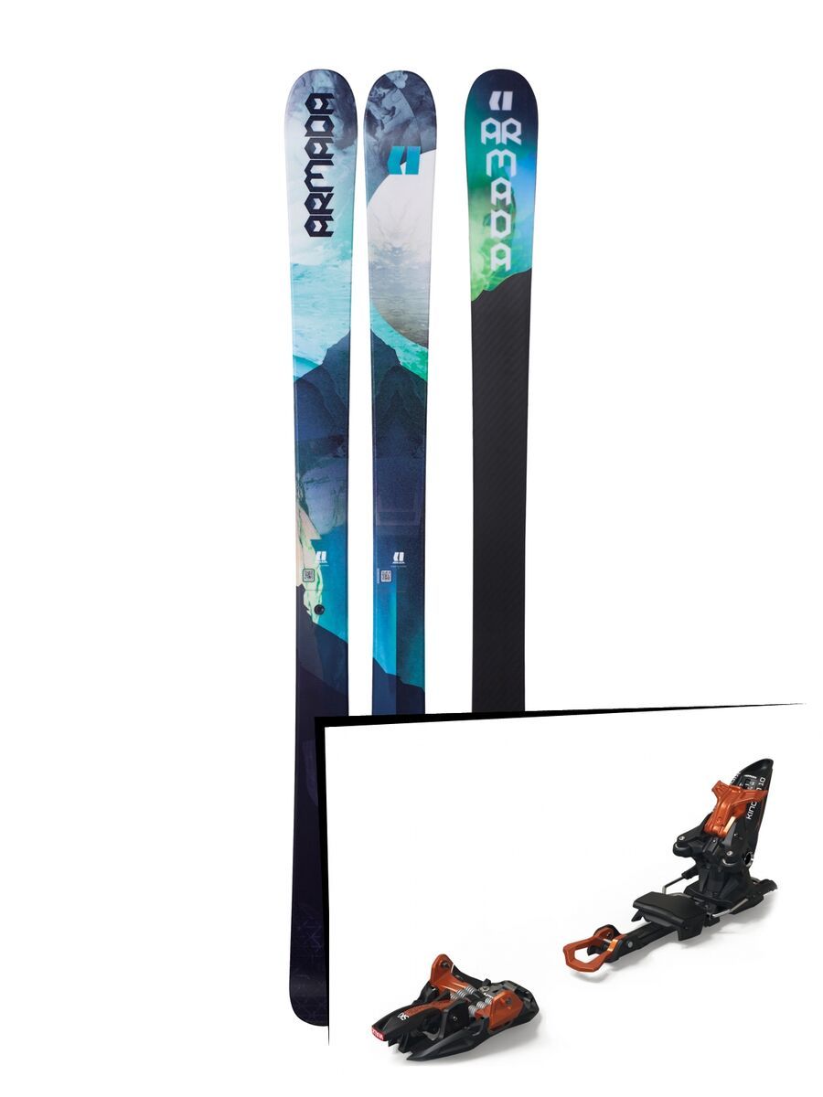 Set: Armada Victa 93 2018 + Marker Kingpin 10 black/copper - Bild 1