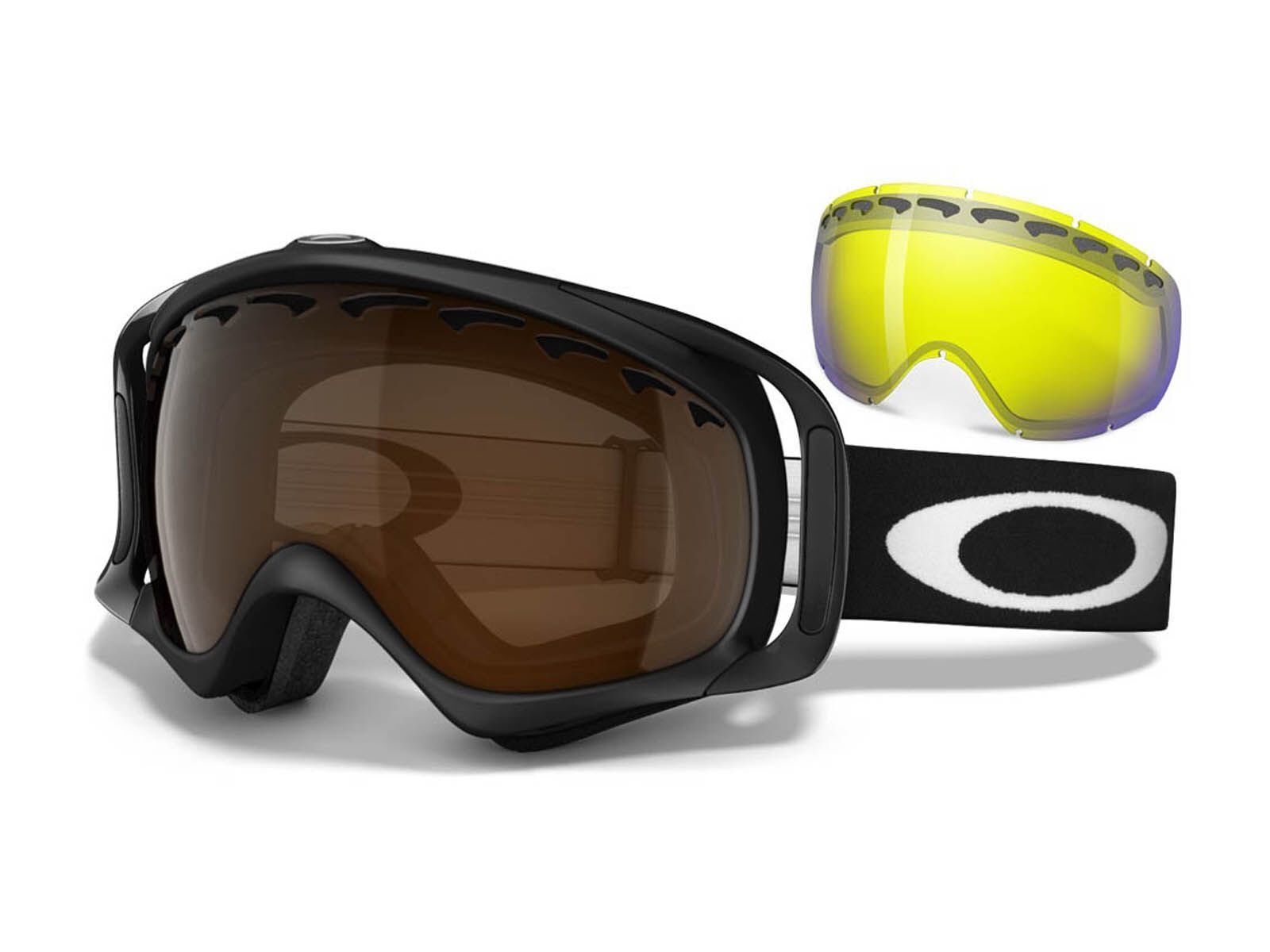 Oakley Crowbar, Matte Black/Black Iridium & H.I. Yellow - Bild 1
