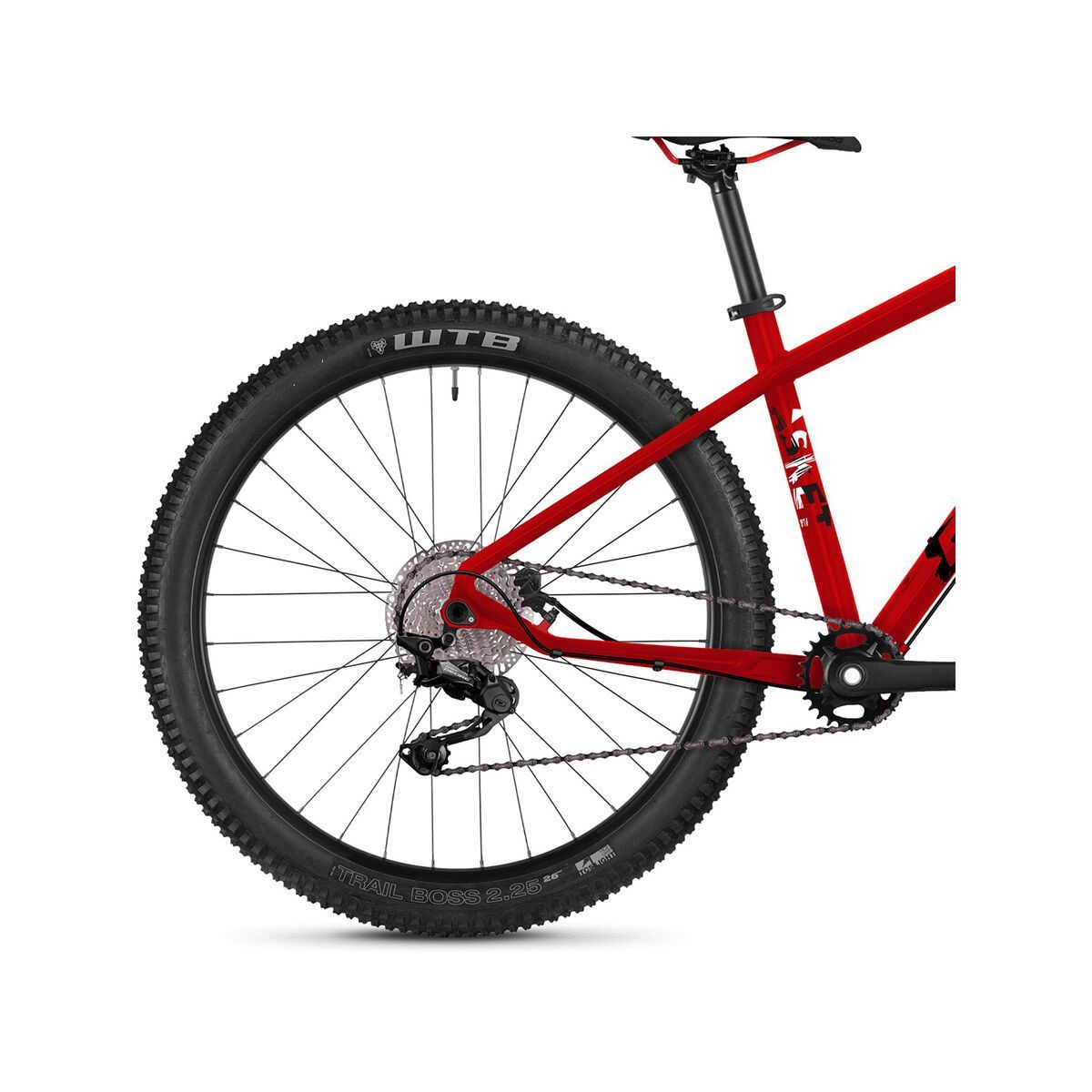 Ghost Asket Kid 4.6 AL, riot red/night black/star white - Bild 4