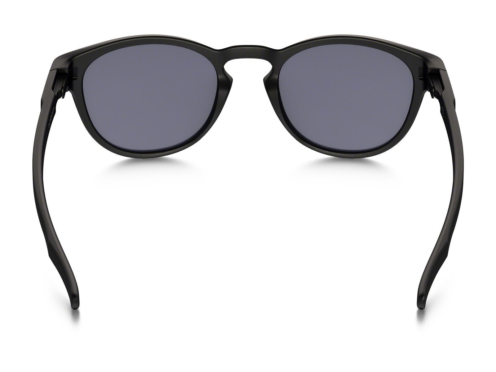 Oakley Latch, matte black/Lens: grey - Bild 3