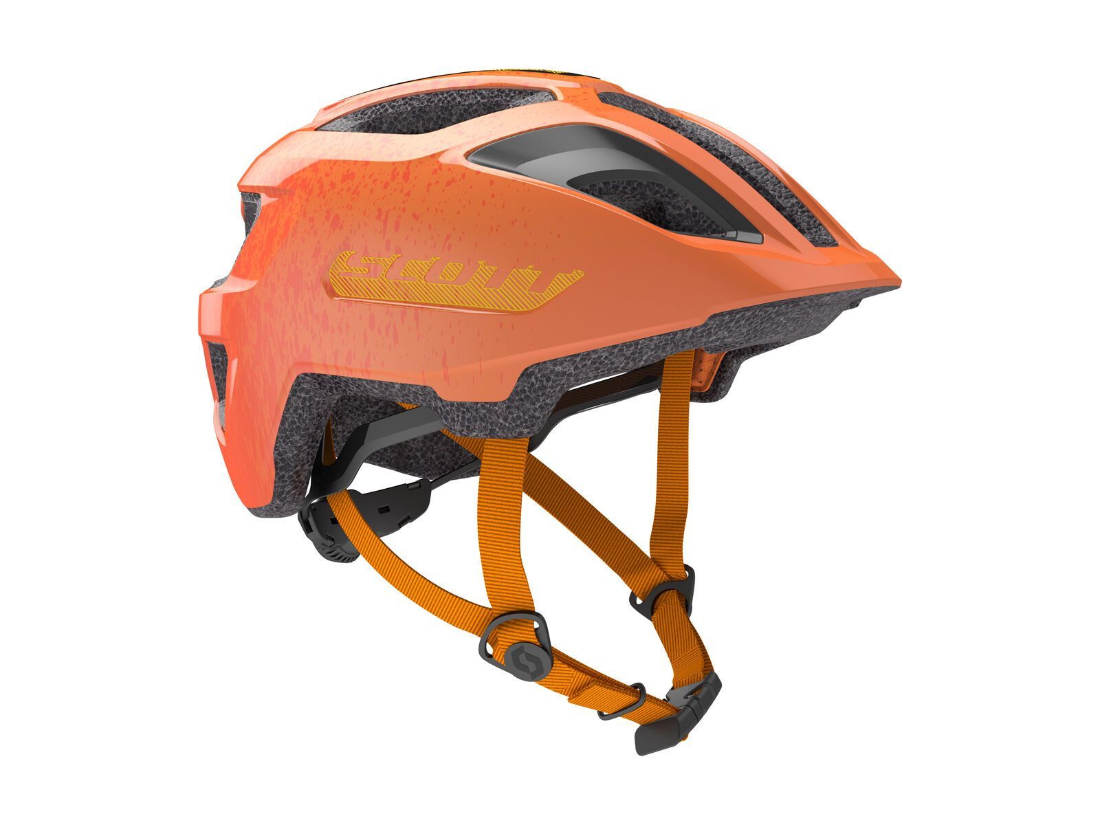 Scott Spunto Junior Helmet, fire orange - Bild 1
