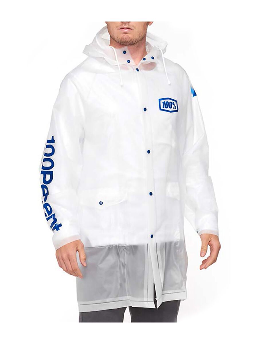 100% Torrent Mechanic's Raincoat, clear - Bild 1