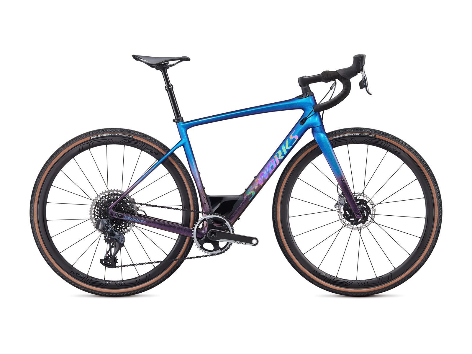 Specialized S-Works Diverge, gloss chameleon-sunset chameleon fade/holographic black clean - Bild 1