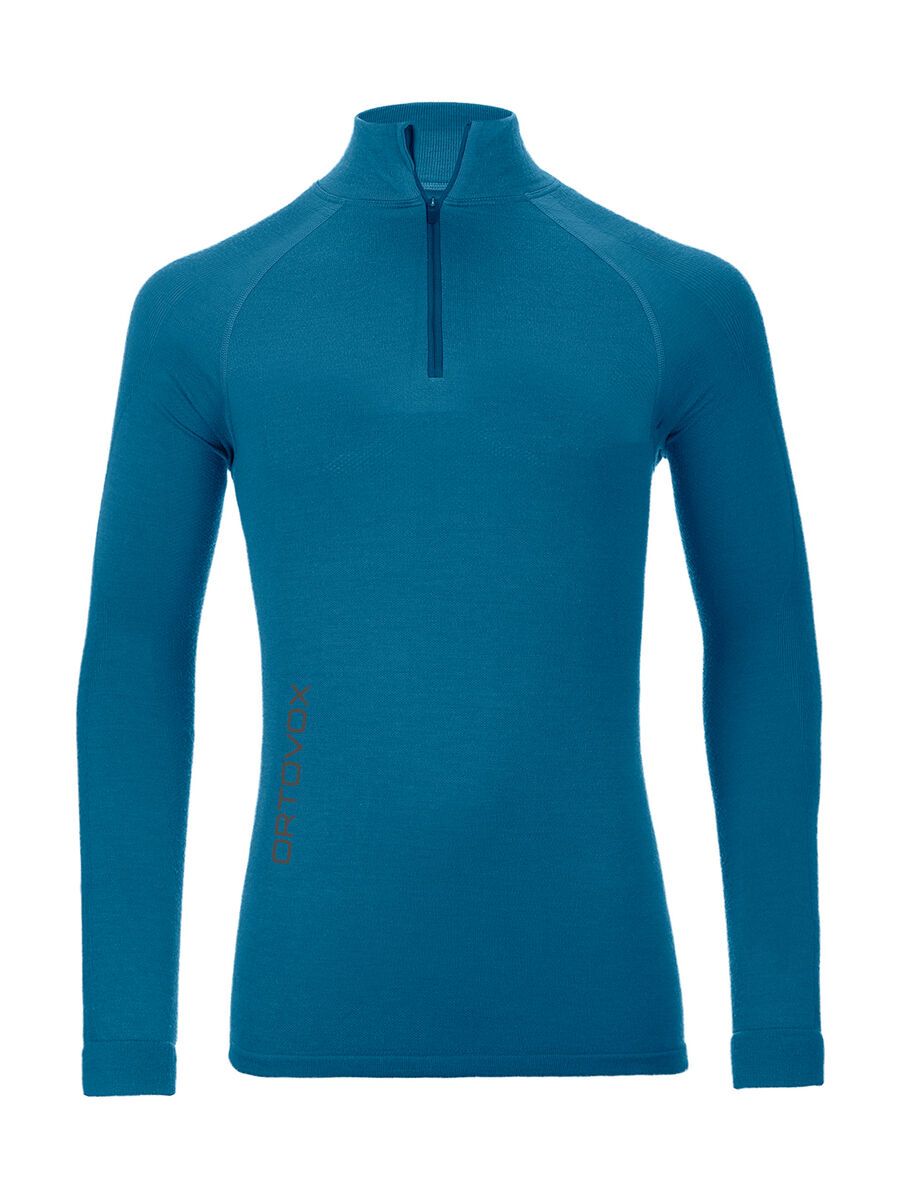 Ortovox 230 Merino Competition Zip Neck M, blue sea - Bild 1
