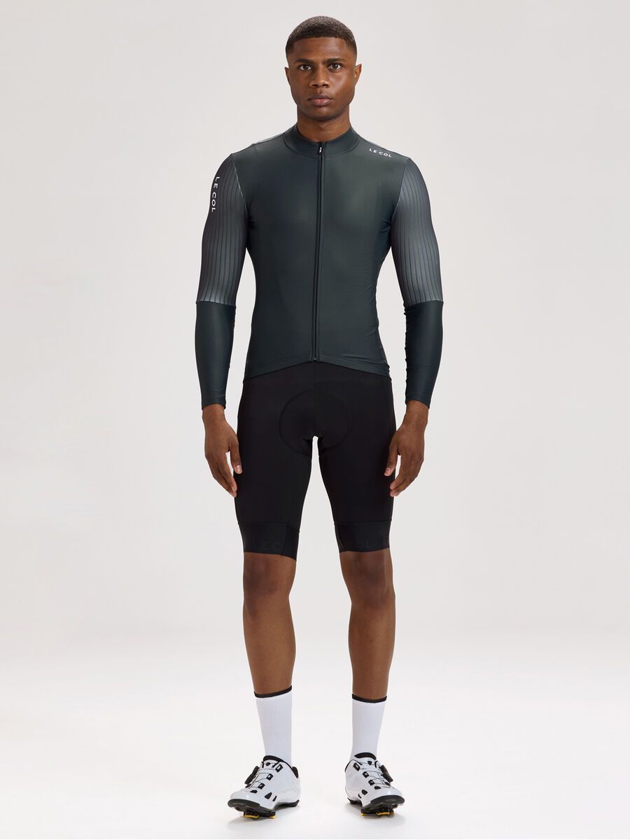 Le Col Pro Aero Long Sleeve Jersey, grey - Bild 5