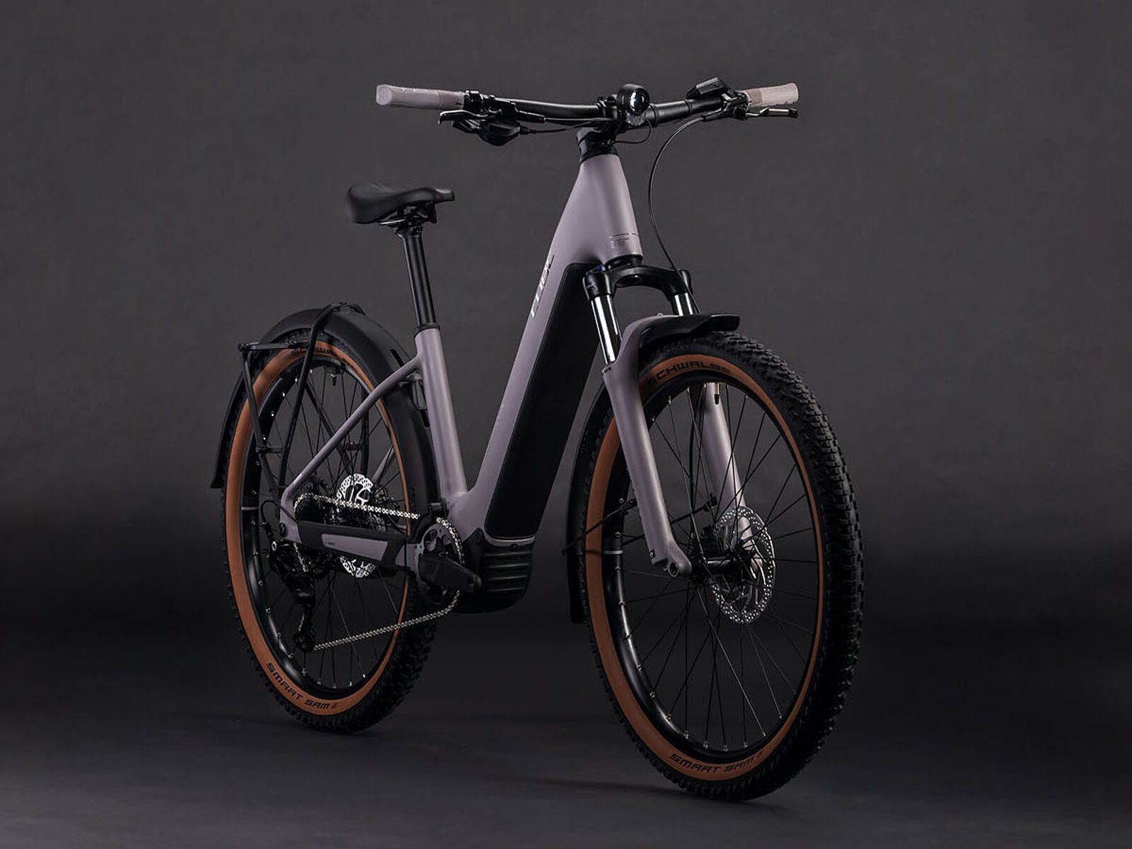 Cube Reaction Hybrid Performance 600 FE Easy Entry 27.5, plumgrey´n´black - Bild 2