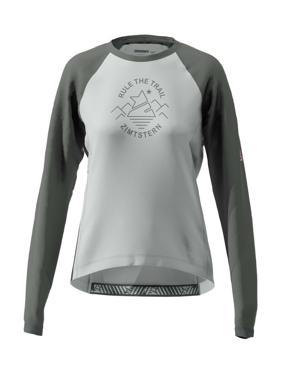 Zimtstern PureFlowz Shirt LS Women's, glacier grey/gun metal/blush - Bild 1