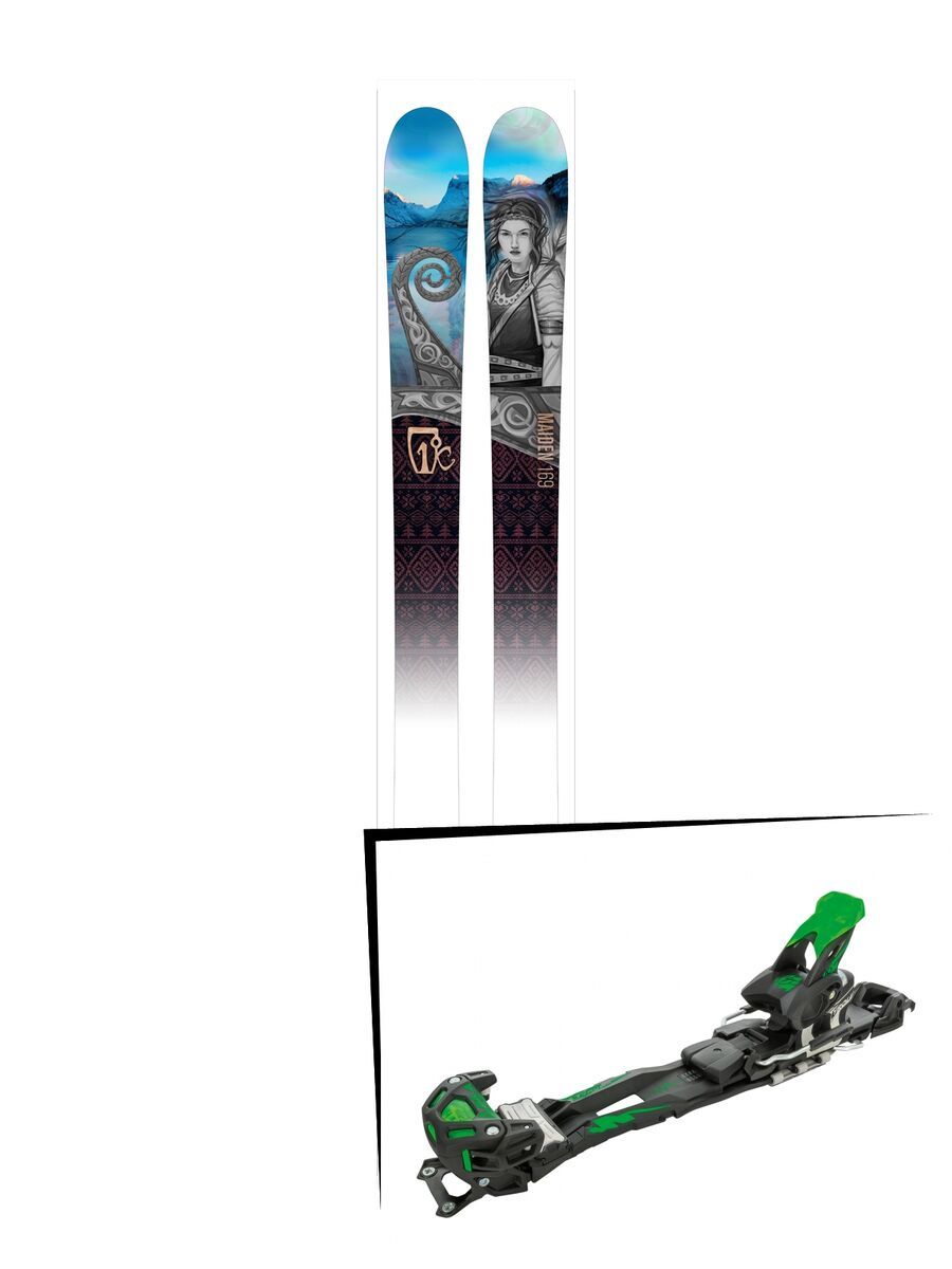 Set: Icelantic Maiden 2016 + Tyrolia Adrenalin 16 (1715219S) - Bild 1