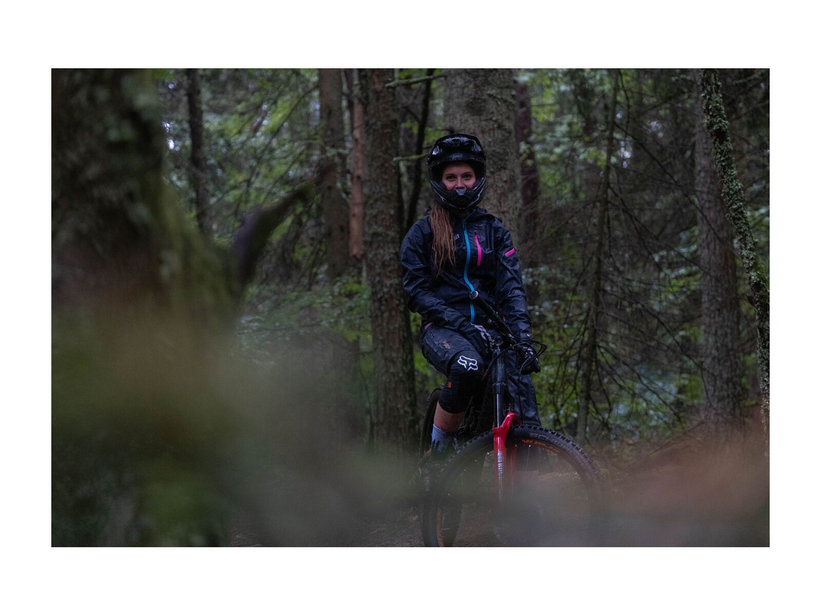 dirtlej DirtSuit Pro Edition Ladies Cut, black azure/turquoise - Bild 4