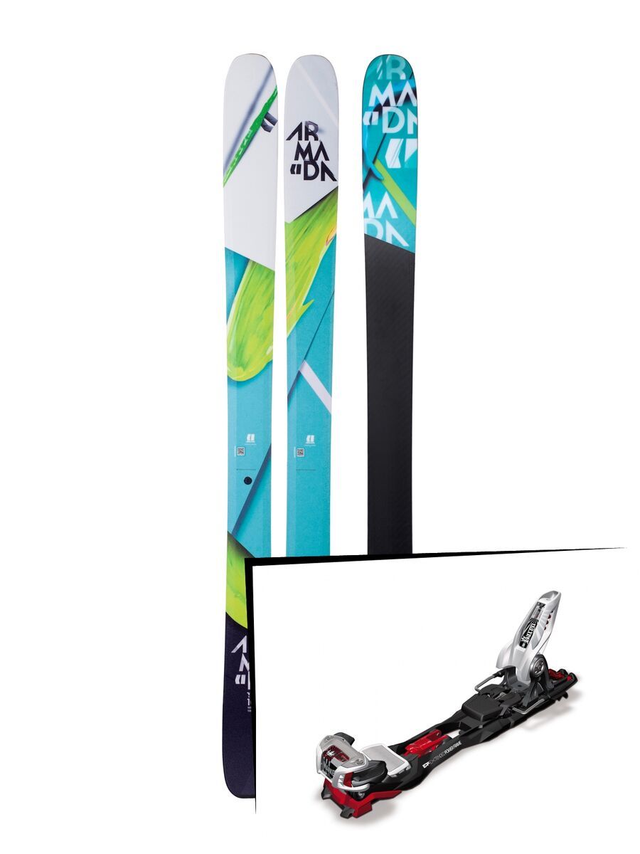 Set: Armada Trace 108 2018 + Marker Baron EPF 13 black/white/red - Bild 1