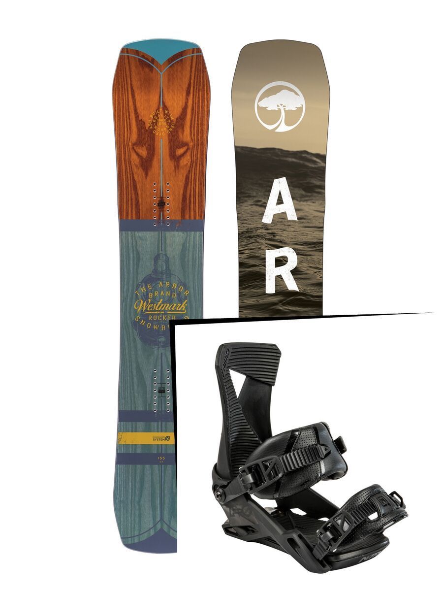 Set: Arbor Westmark Rocker 2017 + Nitro Zero (1168152S) - Bild 1