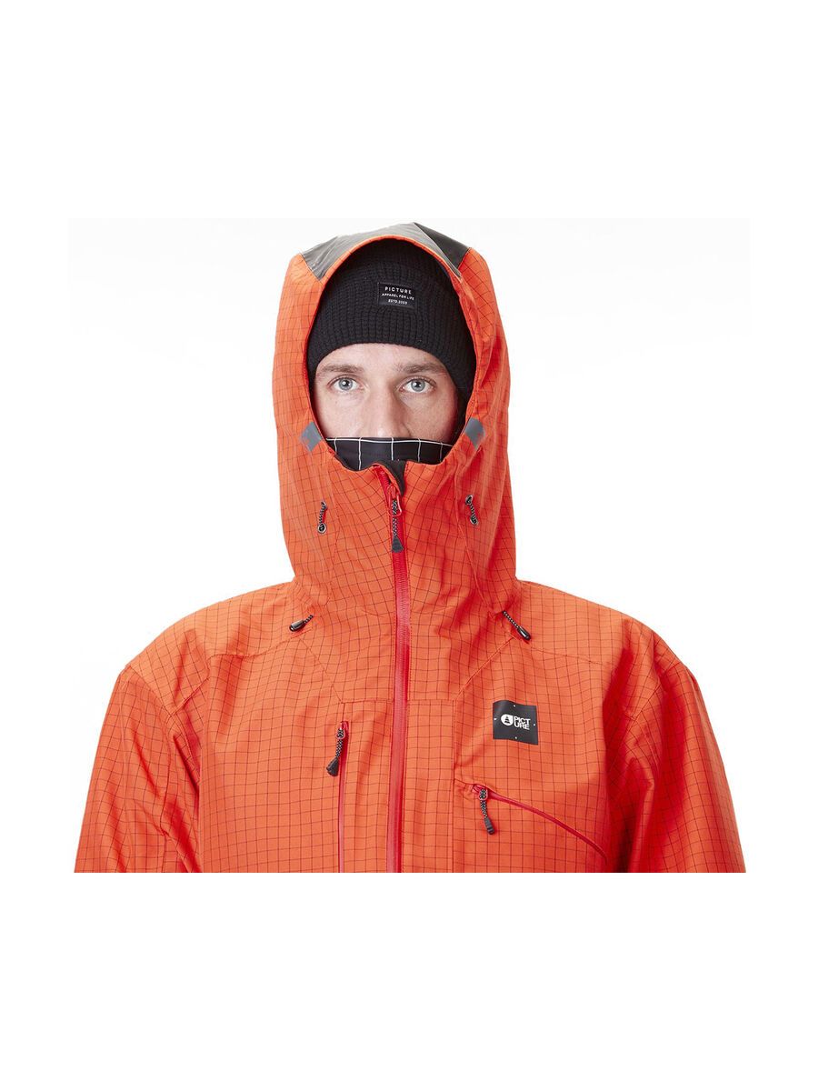 Picture Xplore Suit, orangripstop/black - Bild 17