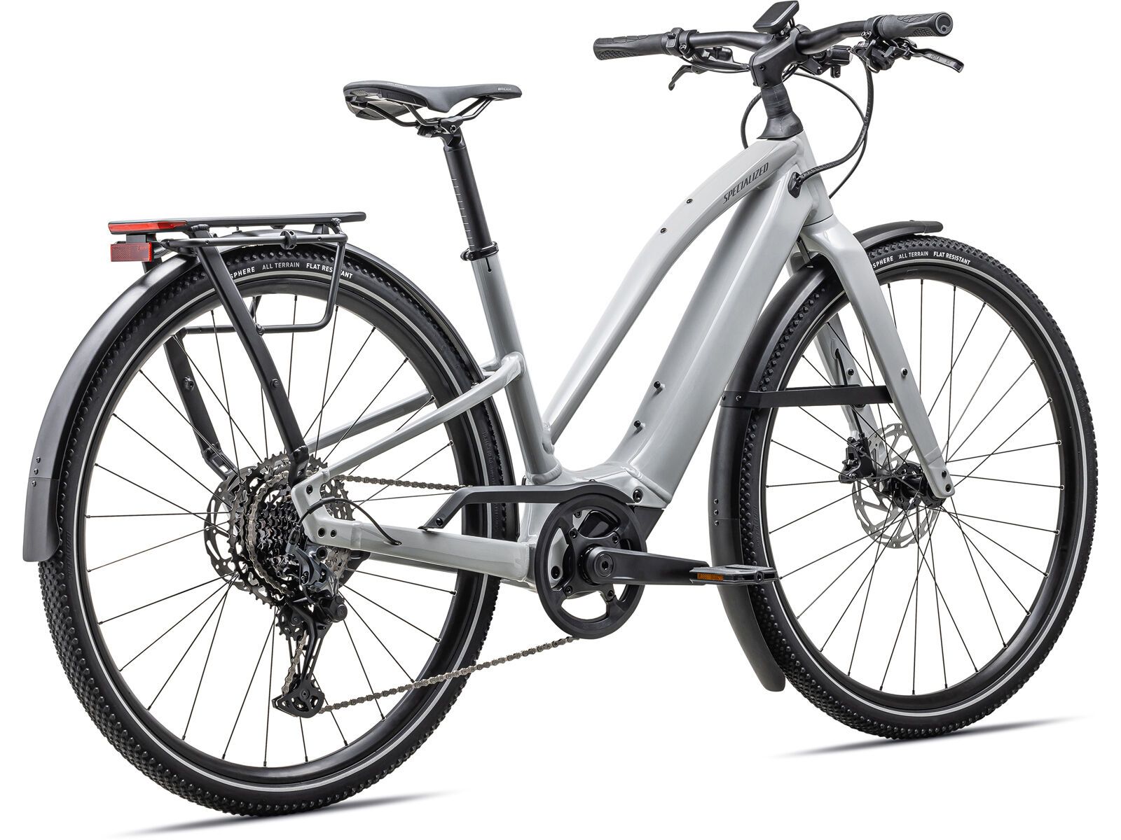 Specialized Turbo Vado SL 2 5.0 Step-Through EQ, gloss dove gray/cool grey frost - Bild 3